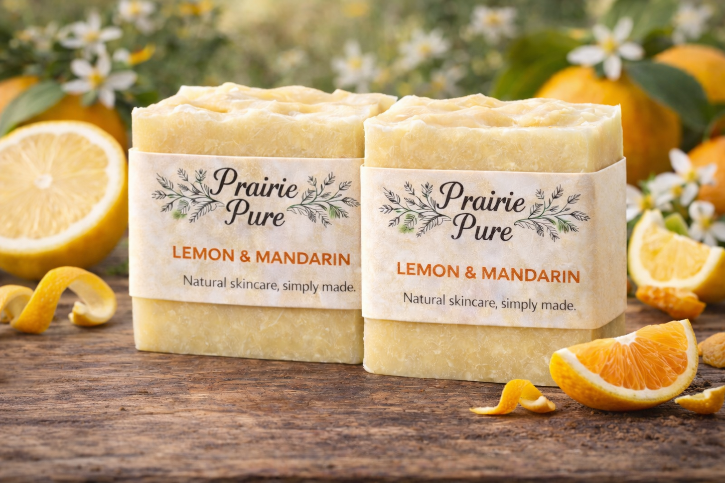Lemon & Mandarin – Grass-Fed Tallow Soap