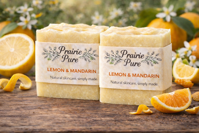 Lemon & Mandarin – Grass-Fed Tallow Soap